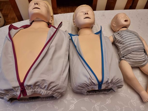 Zestaw fantomów Leardal Little Family QCPR + AED szkoleniowe