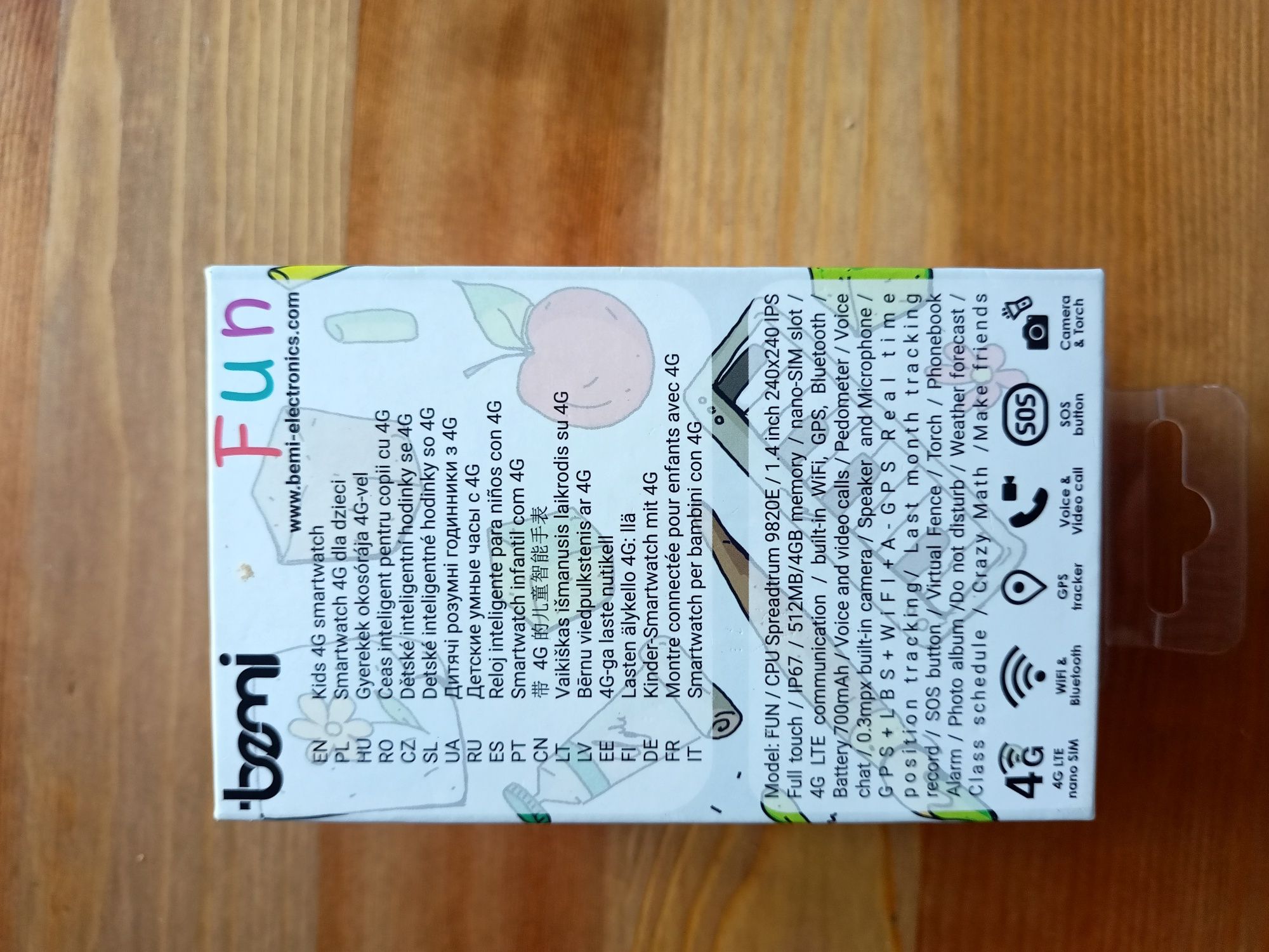 Smartwatch bemi Fun 9820e
