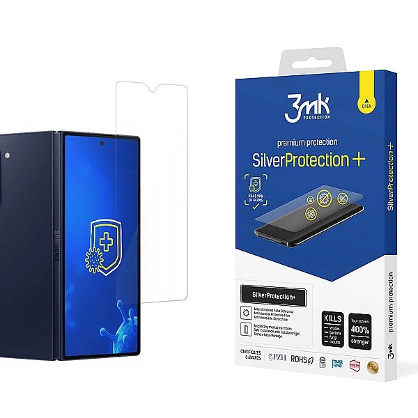 Folia ochronna antybakteryjna 3mk SilverProtection+ Folded Edition na