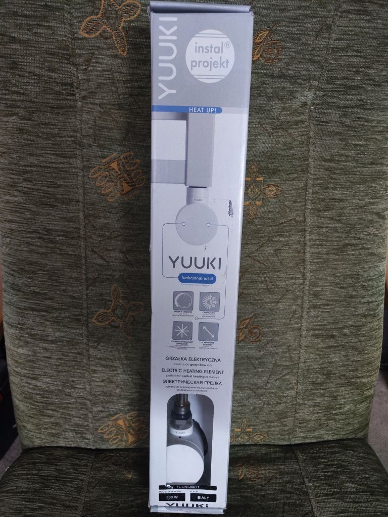 Grzałka Yuuki 600W do grzejnika łazienkowego