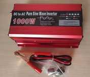 Інвертор, перетворювач 12v на 220v 1000w