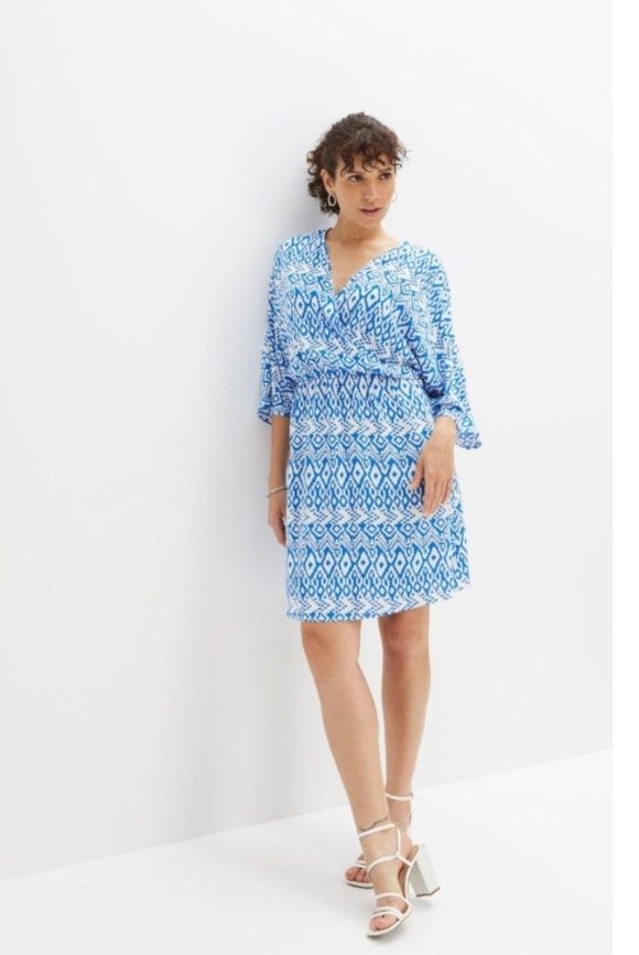 Nowa sukienka plus size 100% wiskoza 46 48 50 na wiosnę i lato