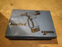 Nitownica akumulatorowa, Accubird Gesipa, zestaw