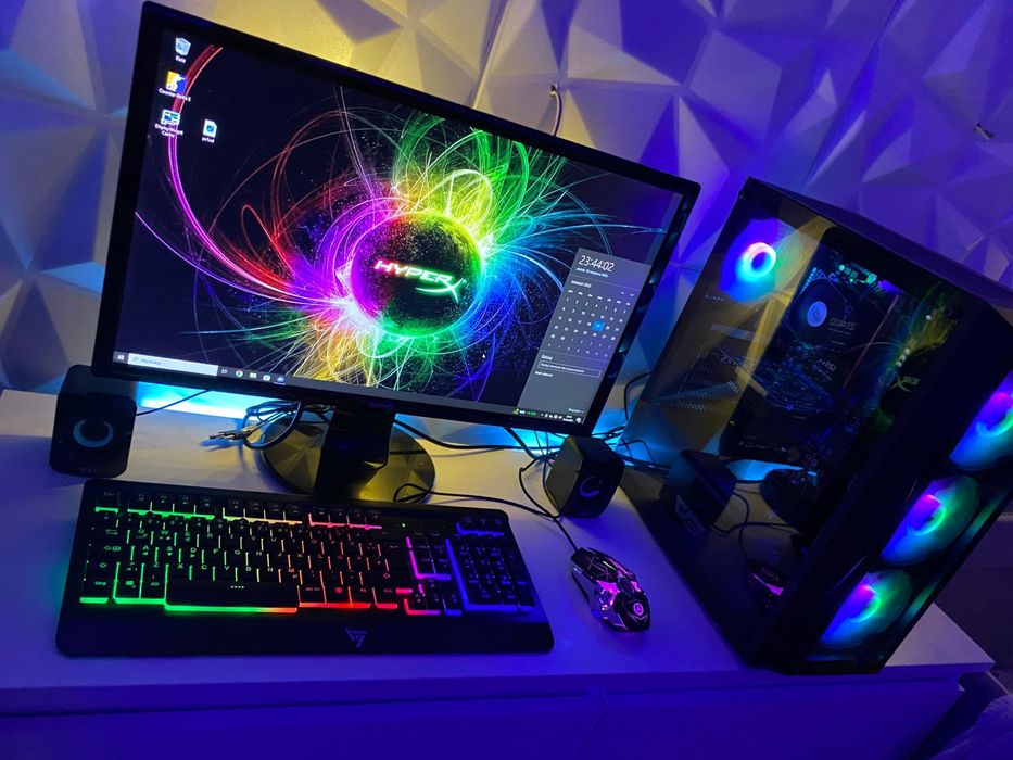 Komputer do gier cały zestaw gamingowy I5 GTX1050 8gb 120ssd 1000hdd