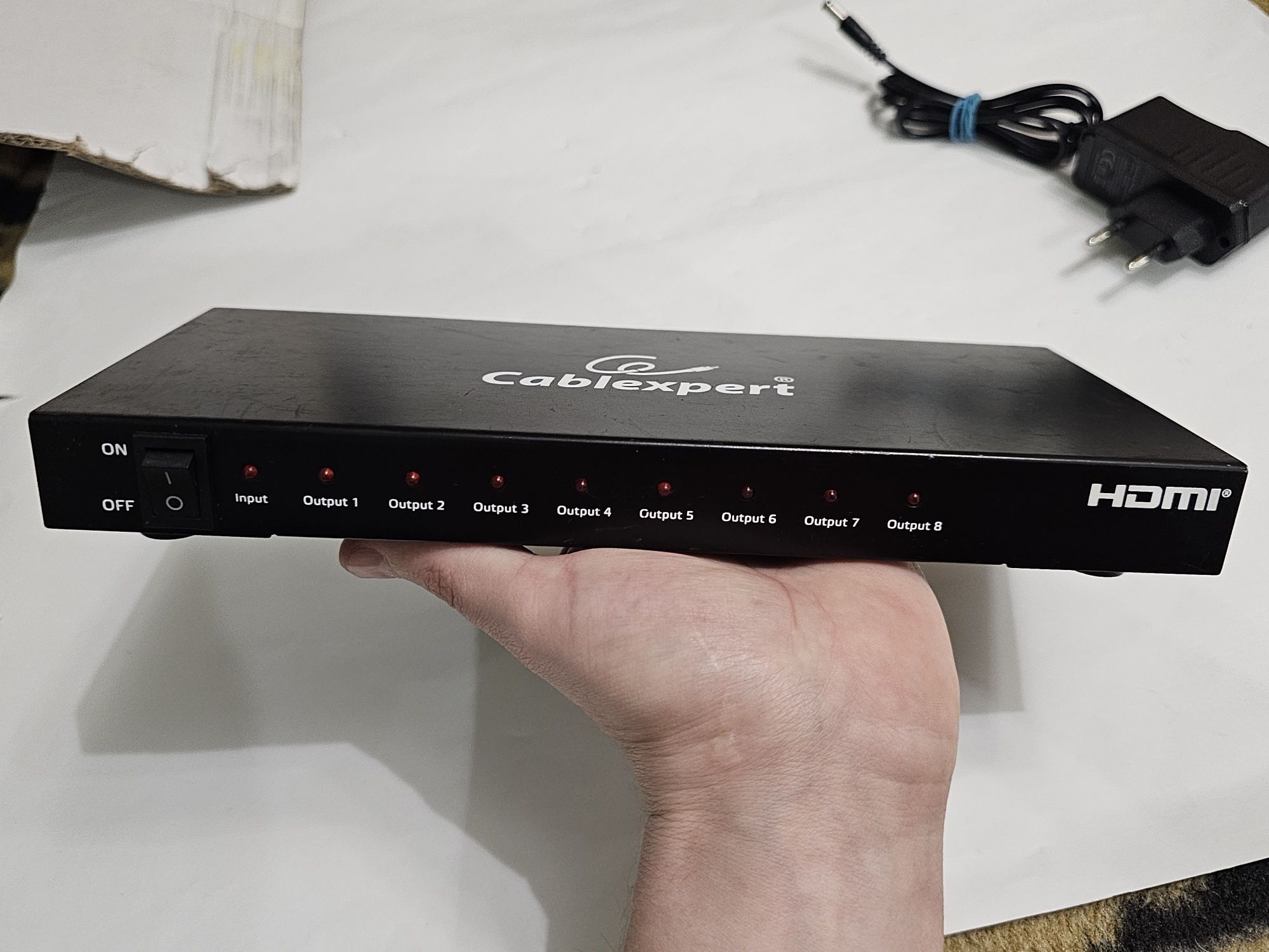 Не Справний Сплітер Розгалужувач HDMI інтерфейсу Cablexpert HDI 8