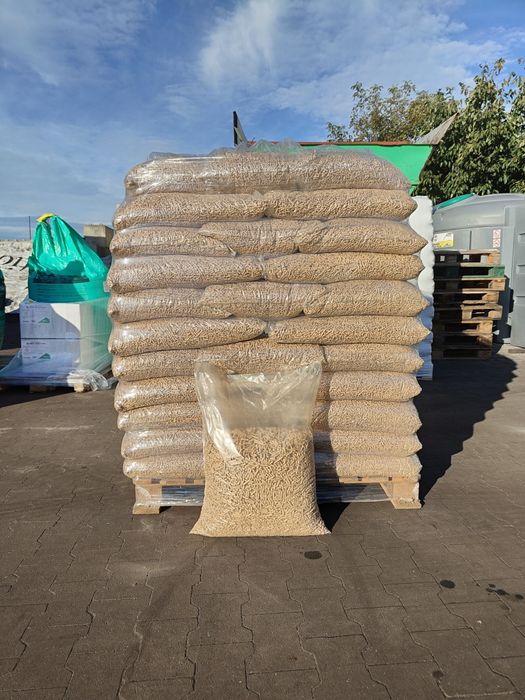 Pellet Bukowy jasny A1 polski Dostawa gratis