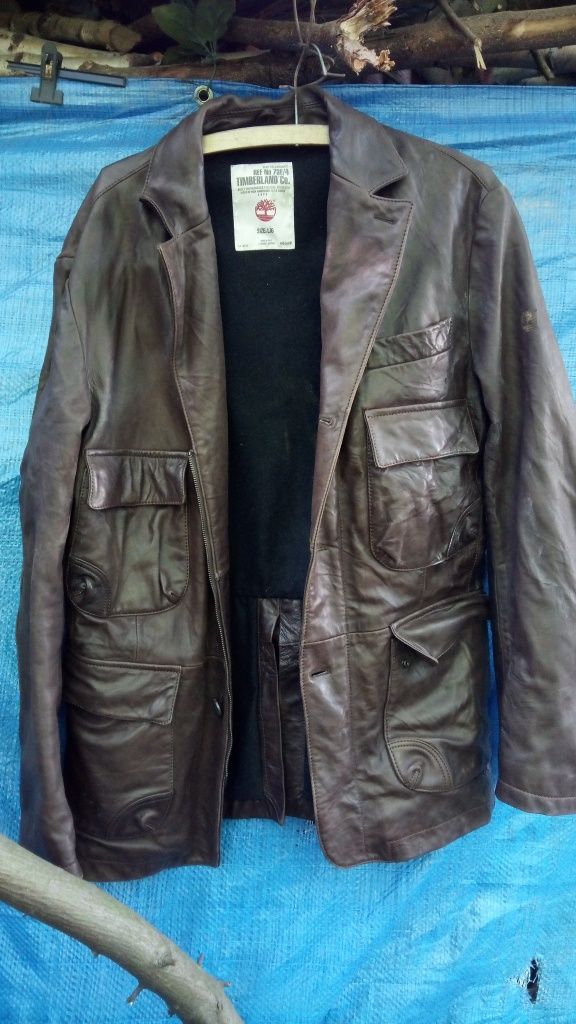 Kurtka  skórzana męska Timberland M