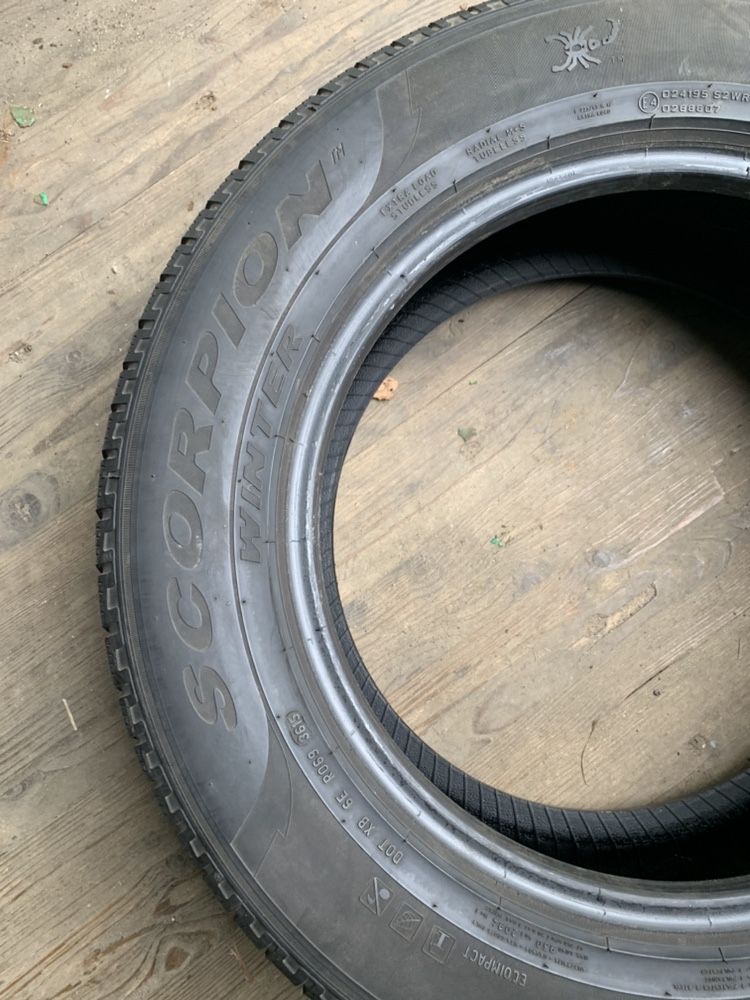 4 opony pirelli scorpion winter 225/65/17