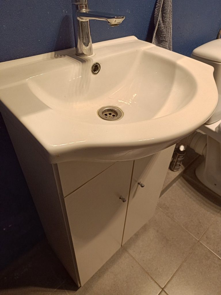 Szafka pod umywalkę , łazienkowa/  z umywalką 50cm