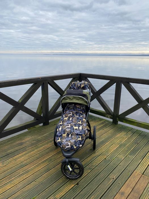 Wózek Spacerowy Thule Urban Glide 2 do biegania Zielony Turystyczny