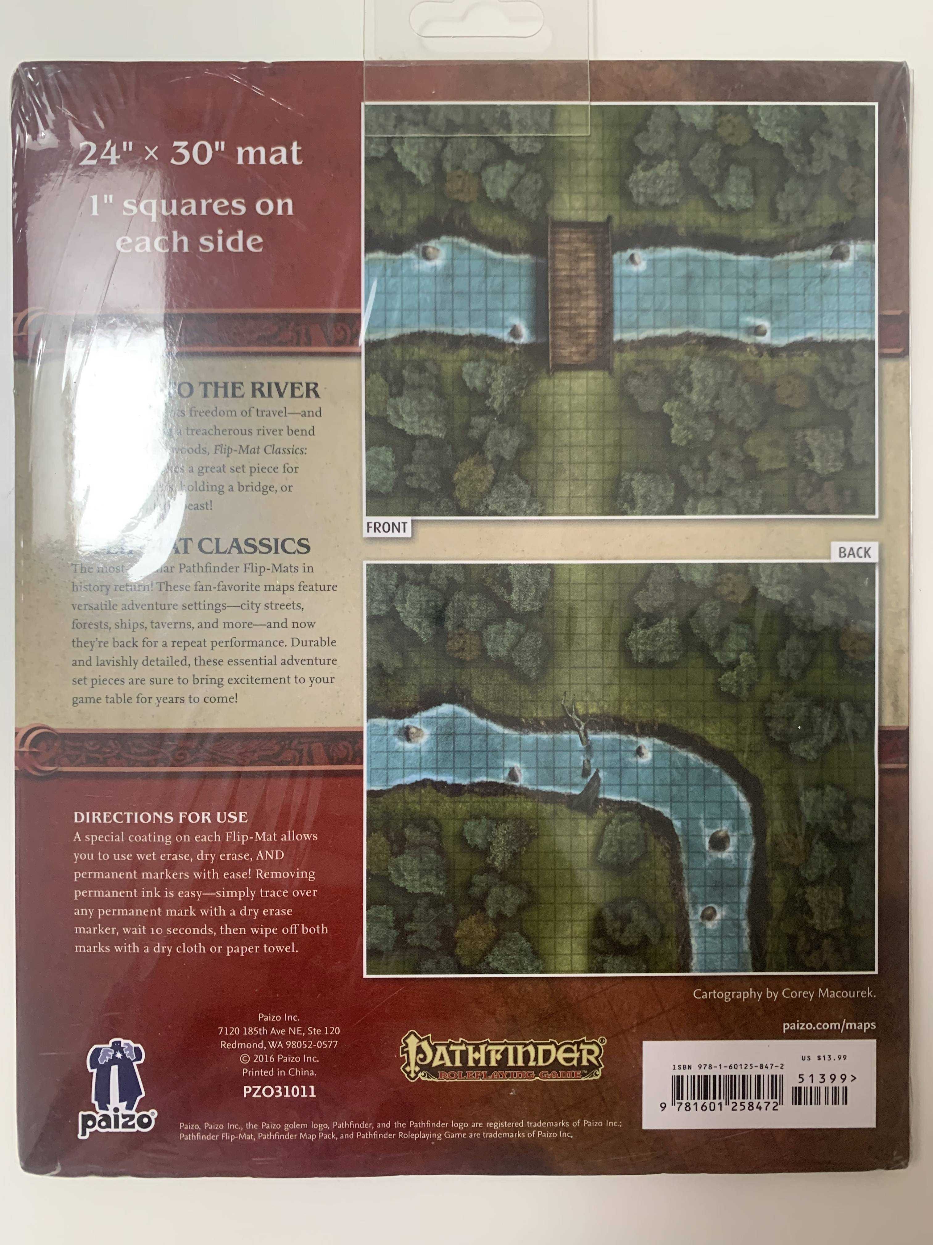 Pathfinder Flip-Mat: River Crossing - folia