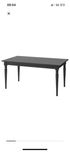 Stół Ikea Ingatorp czarny rozkladsny155/215x87