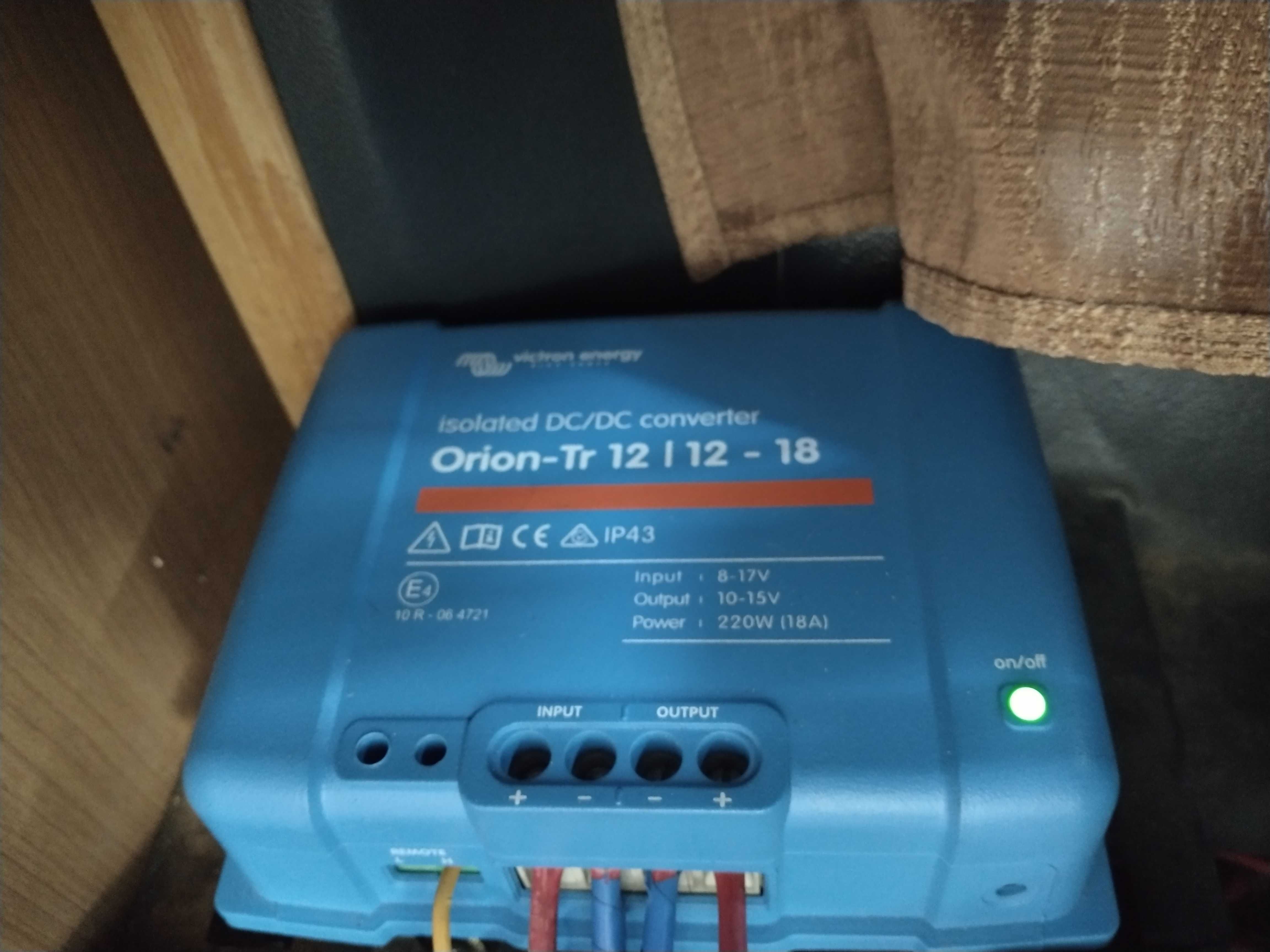 Victron Orion TR DC-DC 12V 18A ładowarka