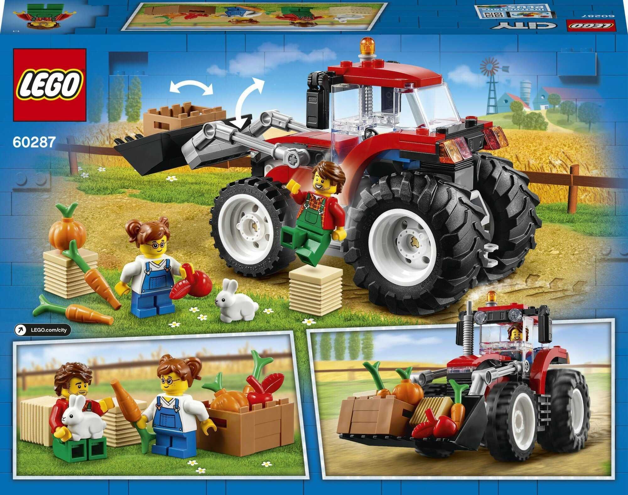 LEGO CITY 60287 traktor