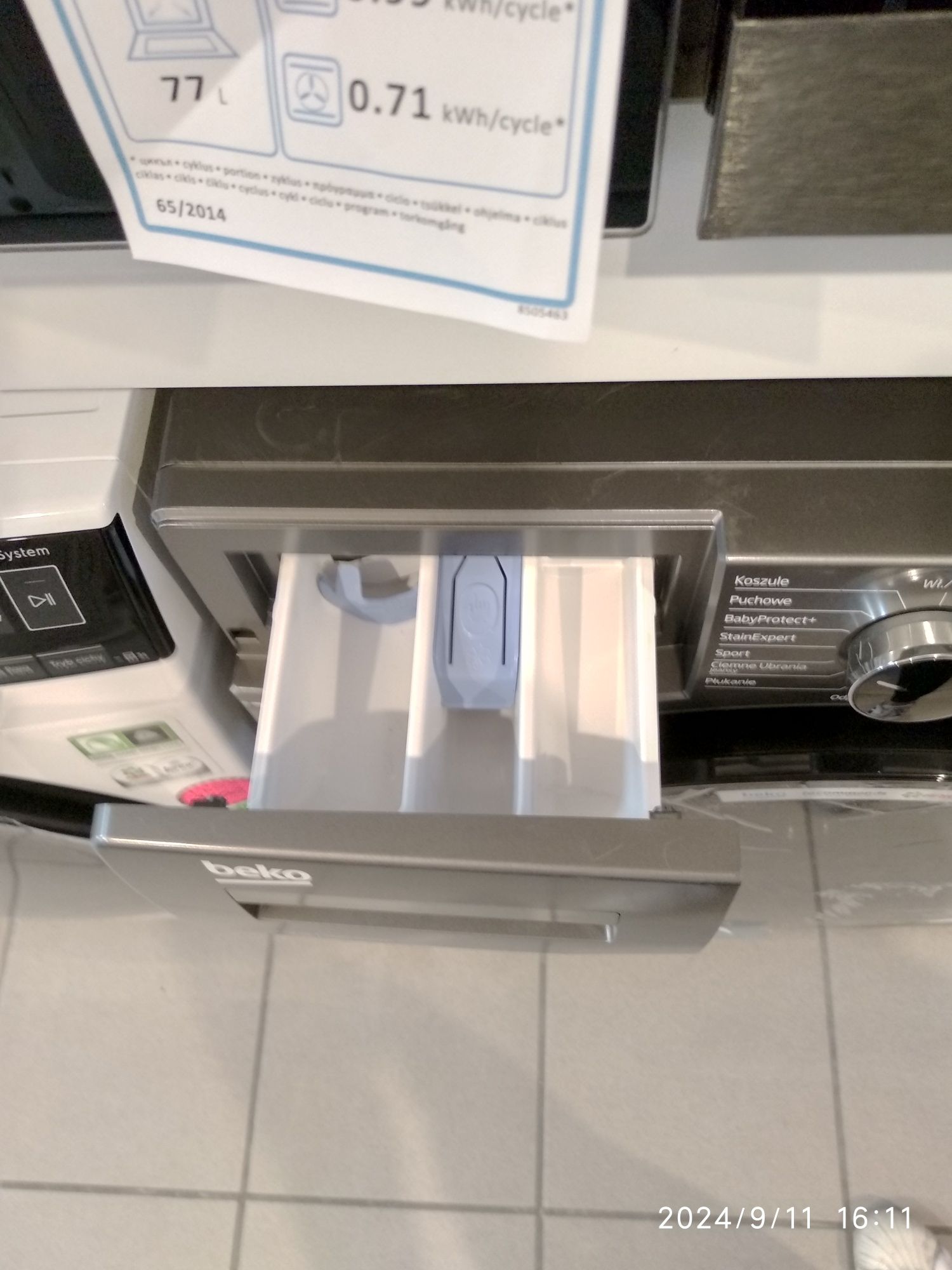 OUTLET Janki ul Wspólna 6 Pralka BEKO PWUV9646XME