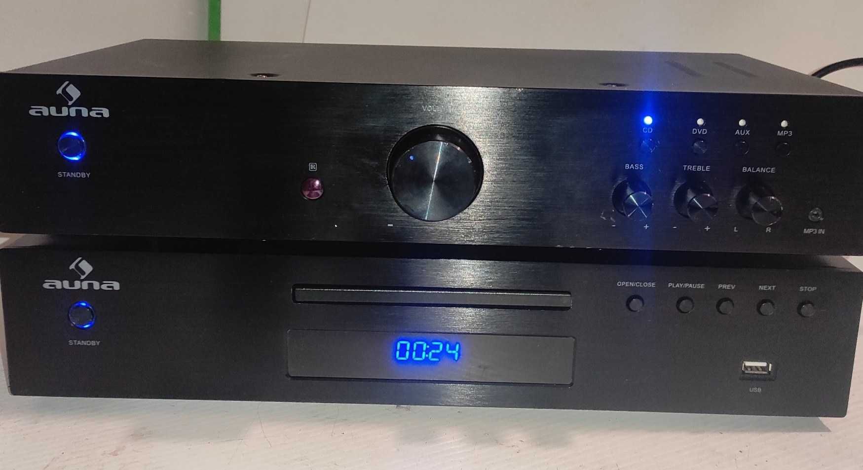 Комплект підсилювач Auna AV2-CD508+Hi-Fi програвач AV2-CD509