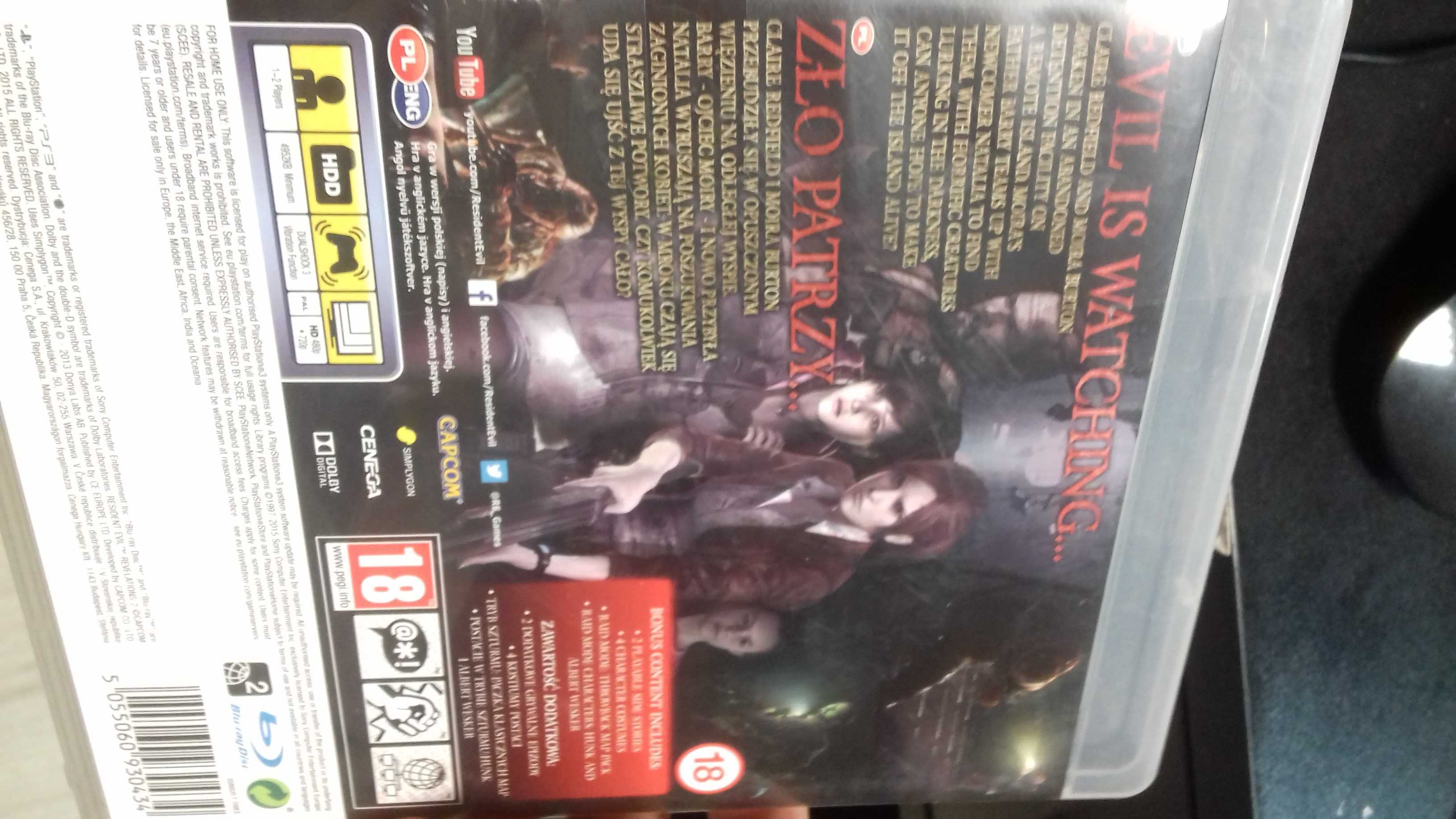 Resident Evil Revelations 2 PS3, Videoteka Tychy 0624
