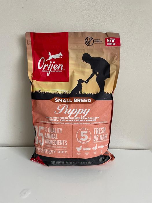 ORIJEN Small Breed Puppy 1,8 кг 4,5 кг сухий корм для цуценят