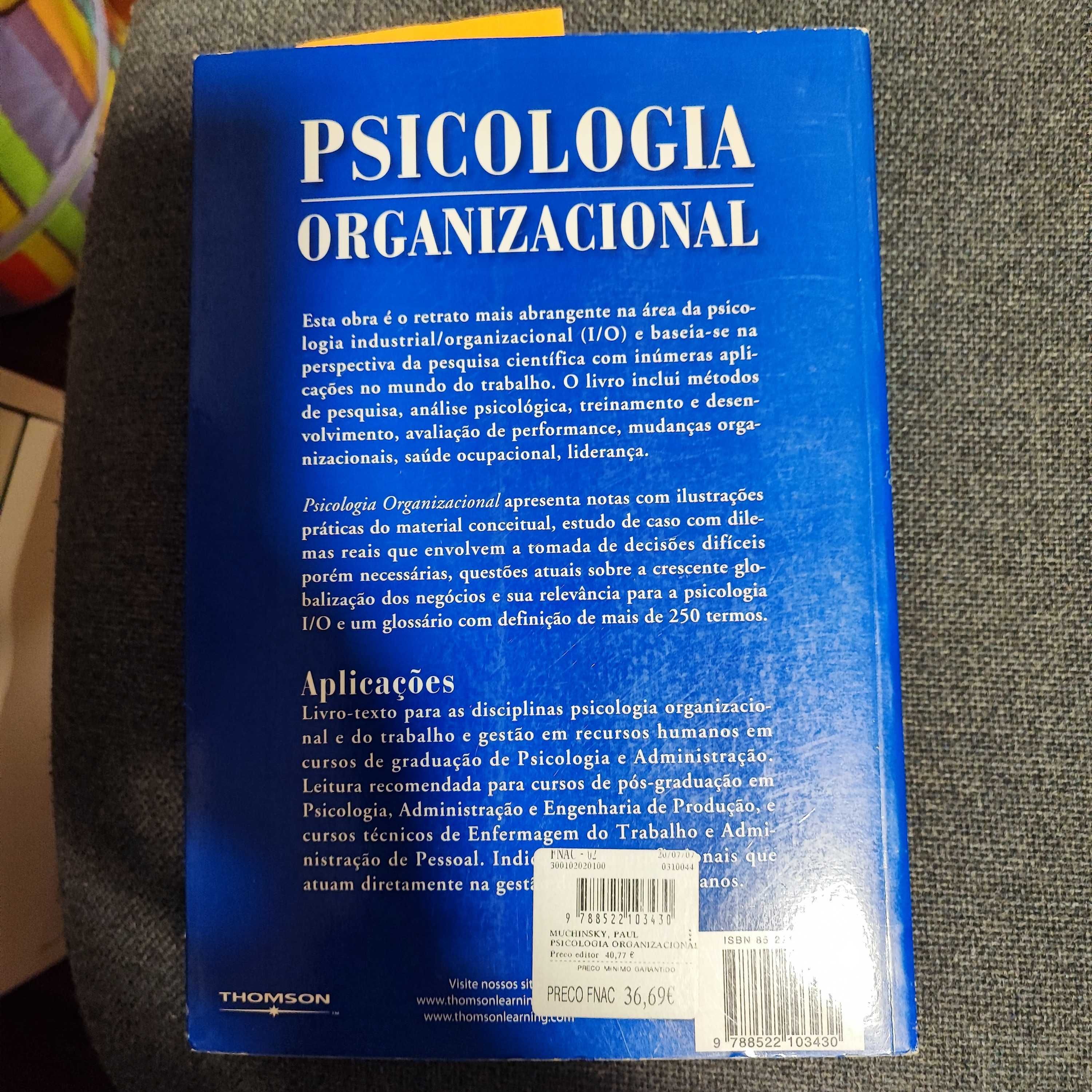 Psicologia Organizacional -Paul M.Muchinsky