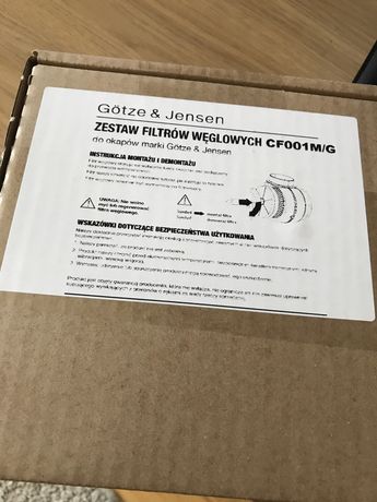 Filtr weglowy GÖTZE & JENSEN CF001M (2 szt.)