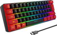 Английская Snpurdiri механическая клавиатура RGB  проводная 61 клавиша