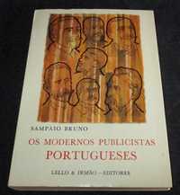 Livro Os Modernos Publicistas Portugueses Sampaio Bruno