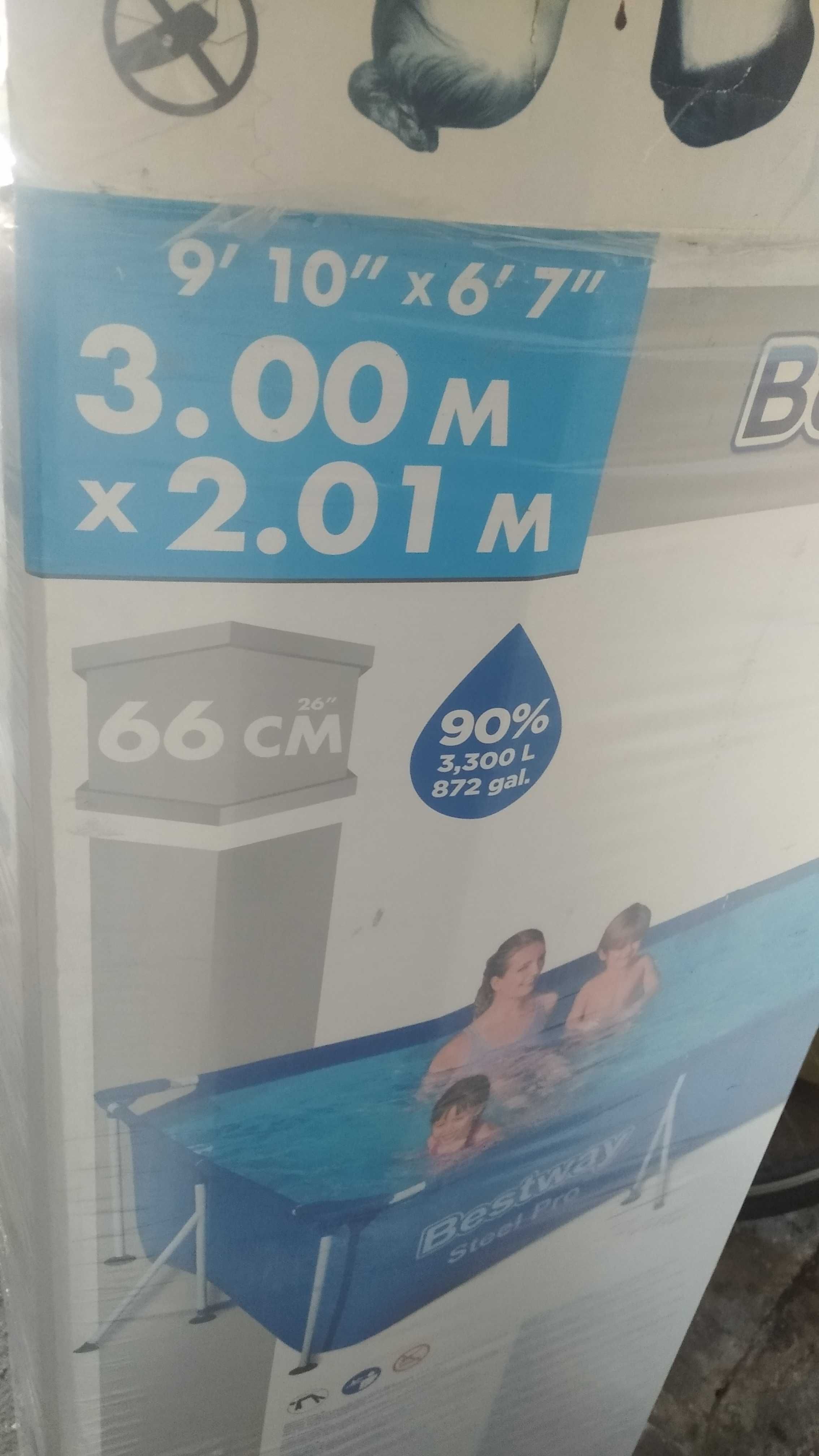 Nowy basen ogrodowy   Bestawy 3 m x 2, 01 m