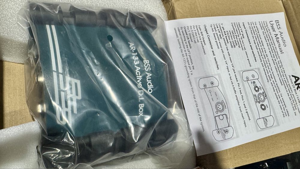 Дібокс BSS AR-133, dibox, direct box, di-box