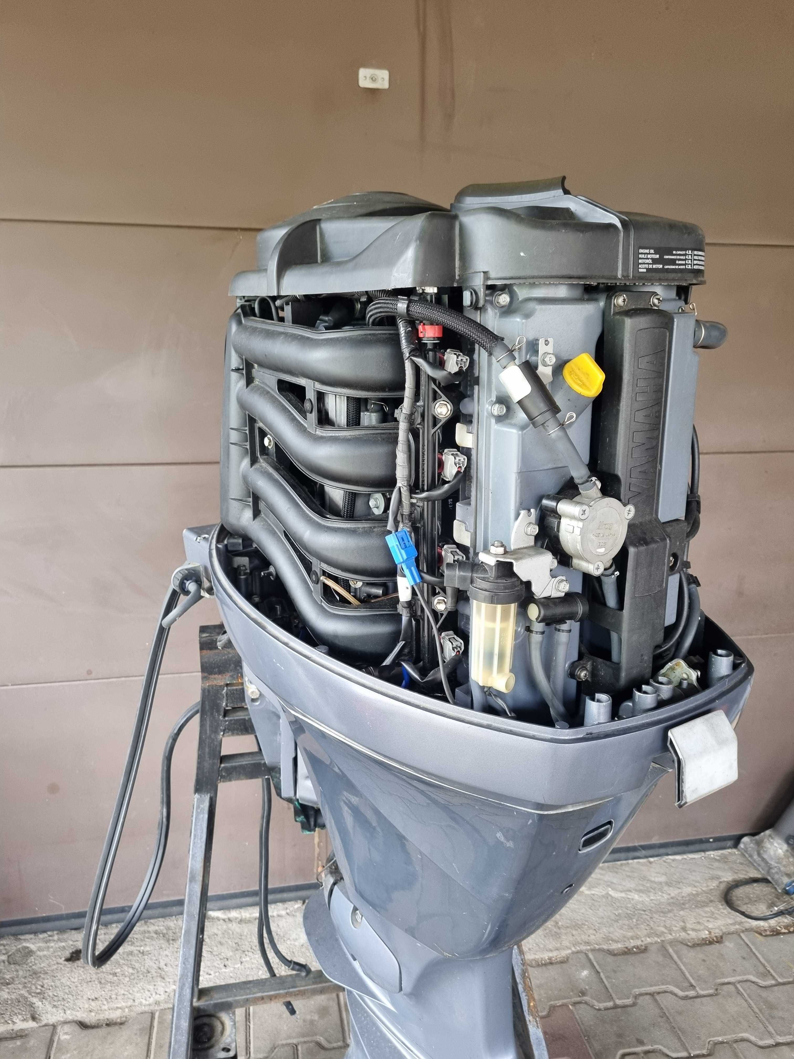 Yamaha 80 / 100 wtrysk silnik zaburtowy L manetka zegary