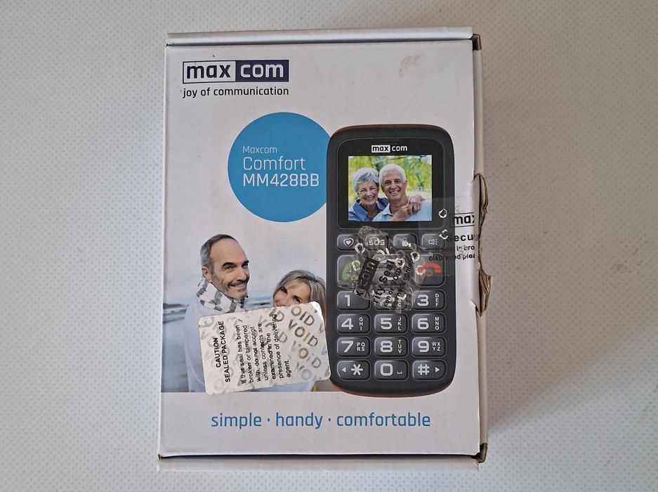 Telemovel para seniores - Maxcom MM428BB
