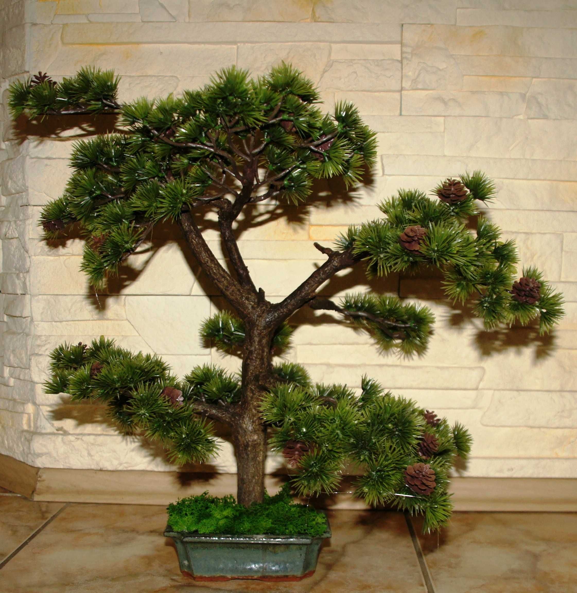 Drzewko sztuczne bonsai - krzew jarzębiny