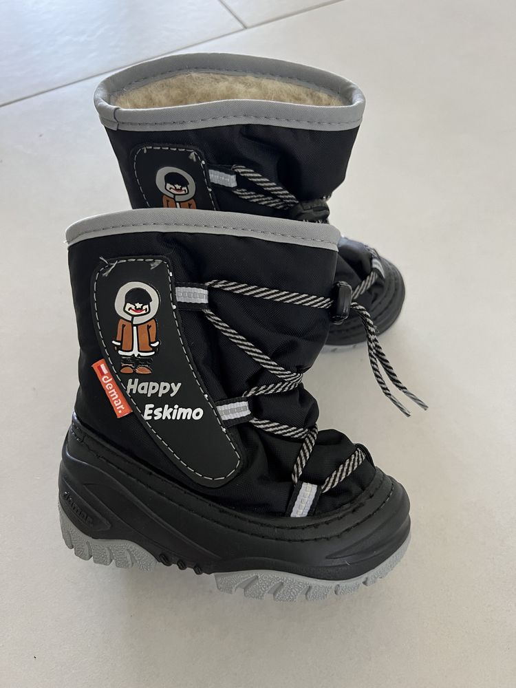 Eskimo nowe 21 / 22 super ciepłe buty