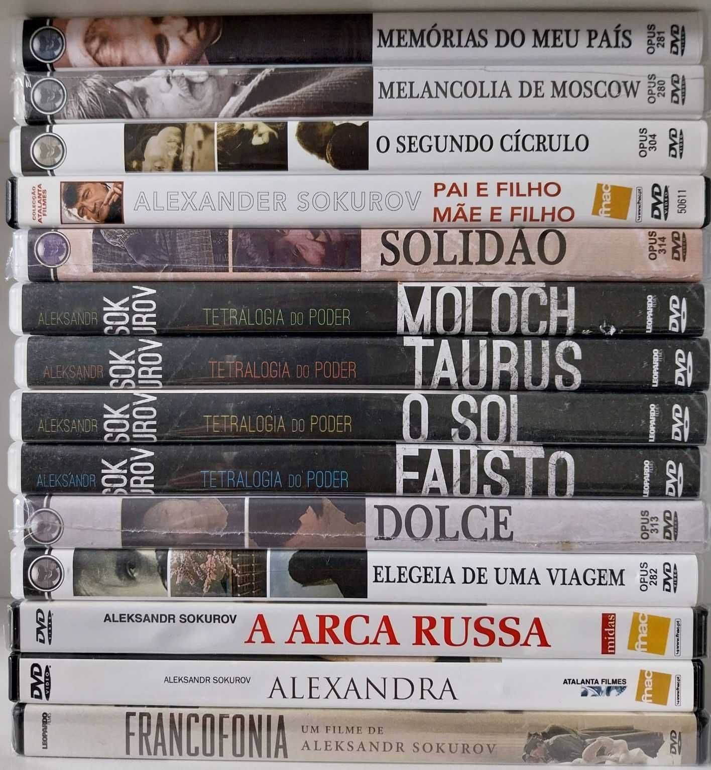 DVDs de filmes de Aleksandr Sokurov