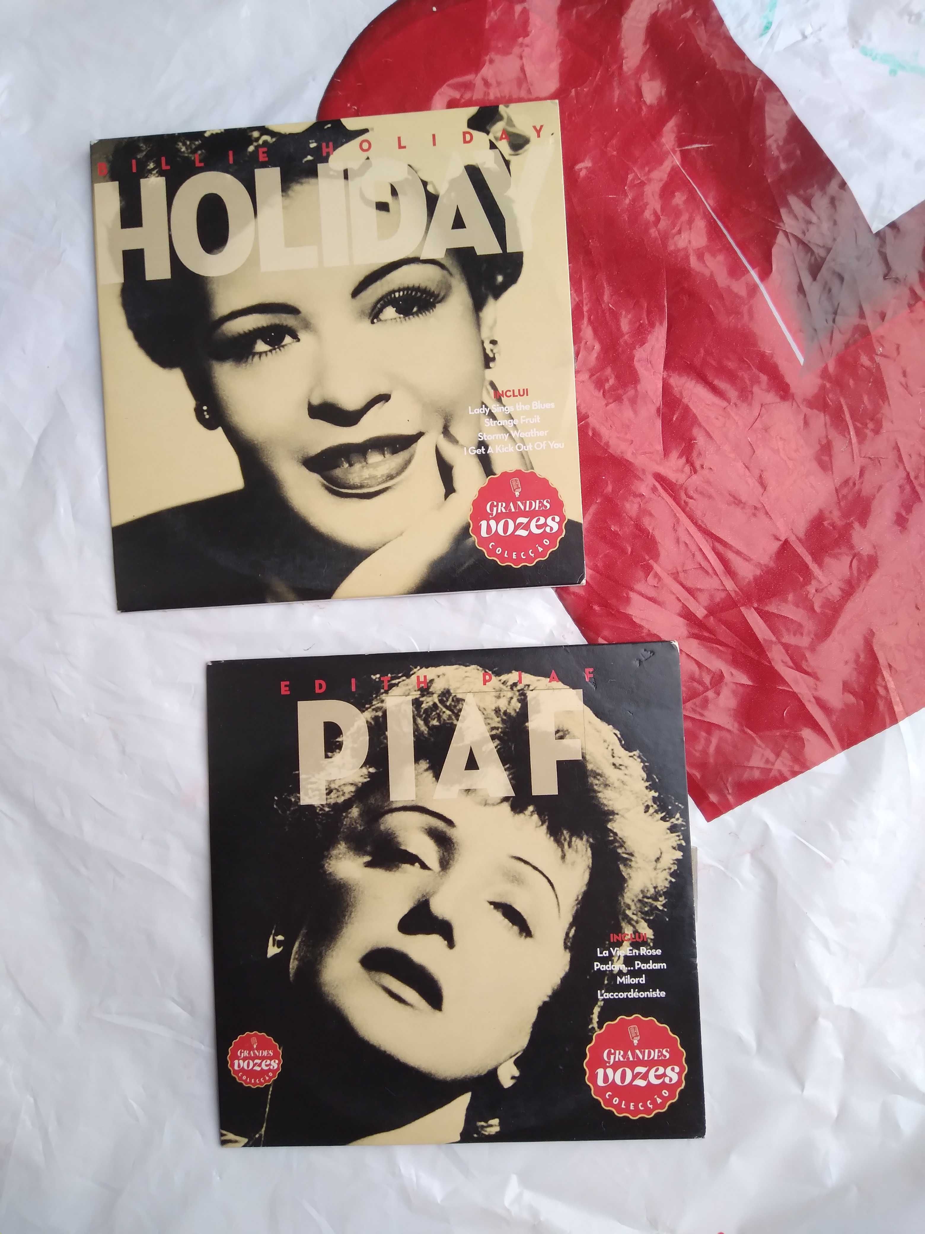 Cds Billie Holiday e Edith Piaf