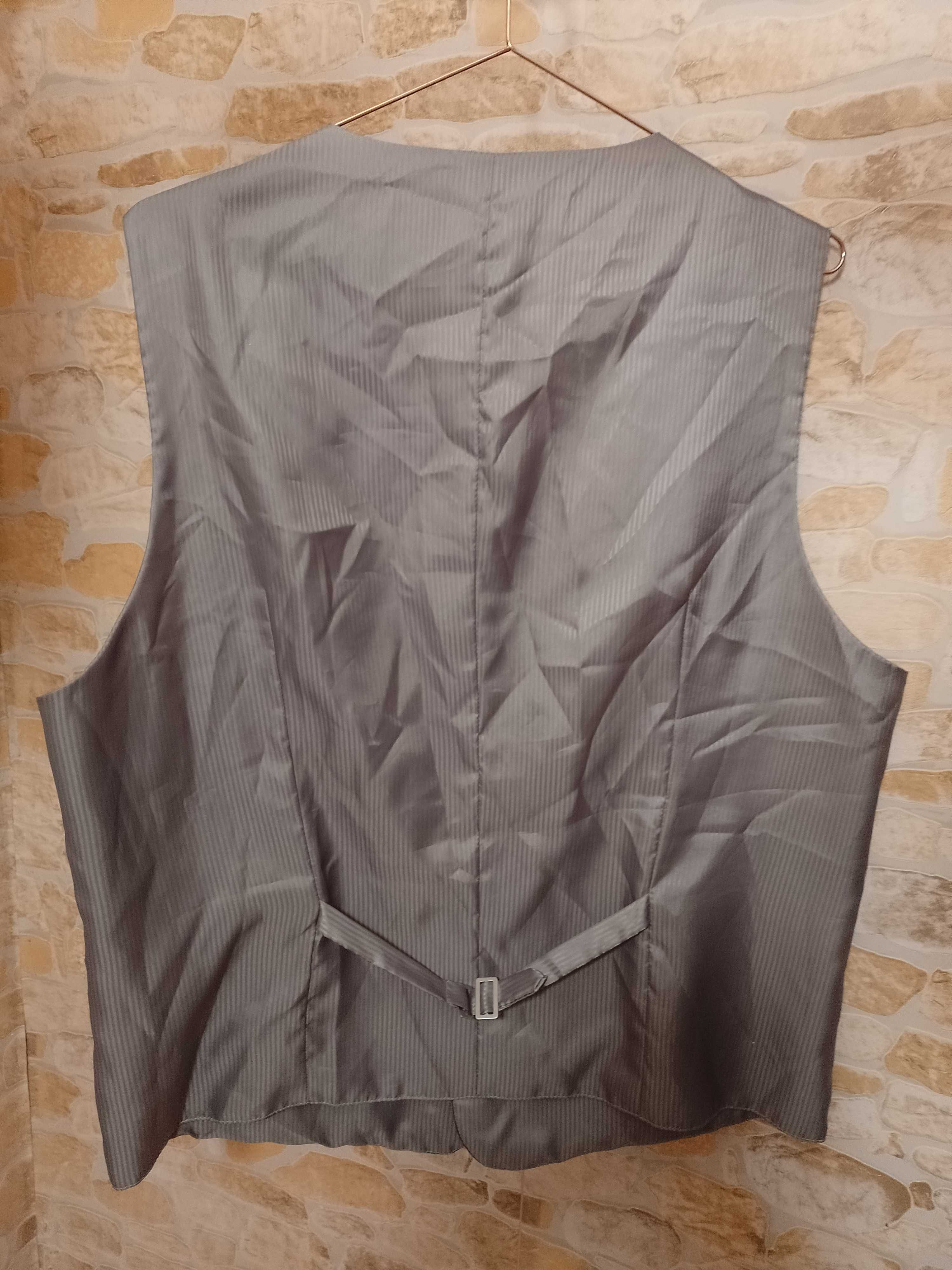 (54/XL) Angelo Litrico/Kamizelka garniturowa z patką z Londynu