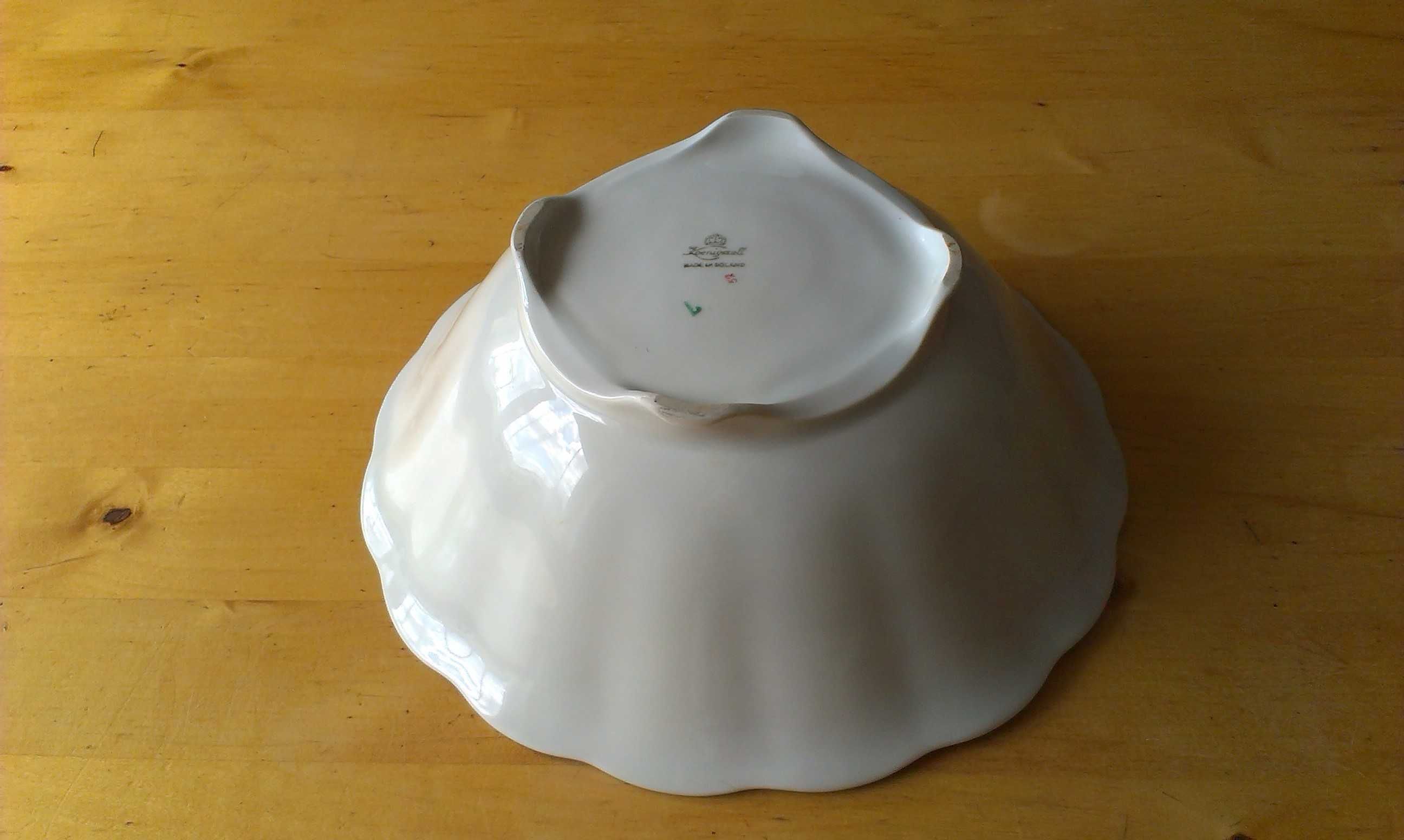 Misa porcelanowa / salaterka Koenigszelt, Jaworzyna Śl. wczesny PRL.