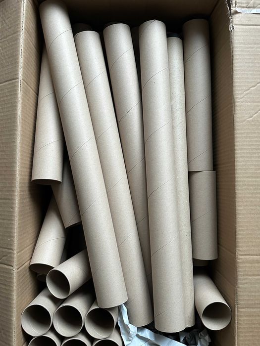 Tuba tekturowa na plakat i do przechowywania + wieczko