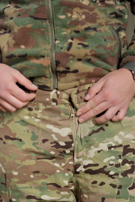 Штани зимові мультикам на омні хіт. Ватніки omni heat. Тактичні штани