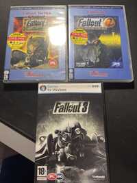 Kolekcja Falloutow 1,2,3 i tactics gry na Pc