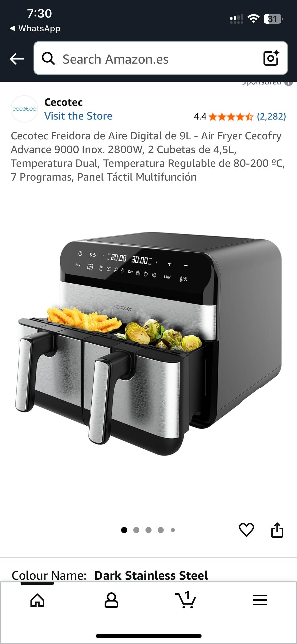 Air Fryer Cecotec