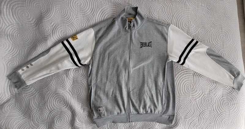 Bluza rozpinana Everlast Rozmiar XL Szara Szary