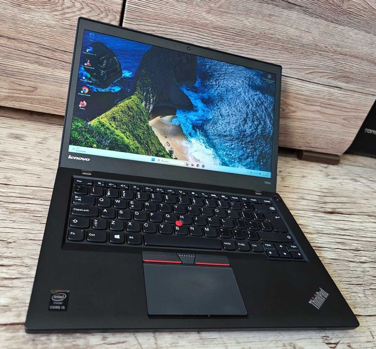 Laptop Lenovo Thinkpad T450s 14" I5 8/256GB SSD bat 90% Win11 ładny