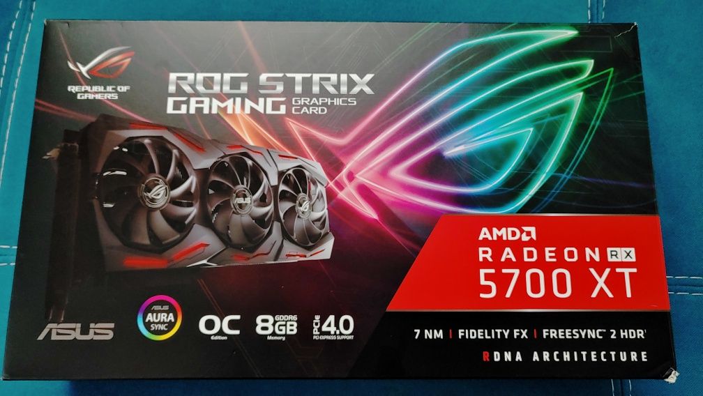 Asus STRIX RX 5700XT rog oc 8gb