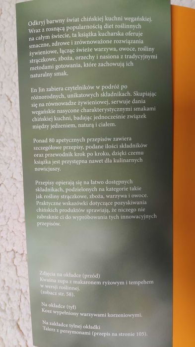 Kuchnia wegańska. Ponad 80 przepisów wegańskiej kuchni chińskiej Nowa.
