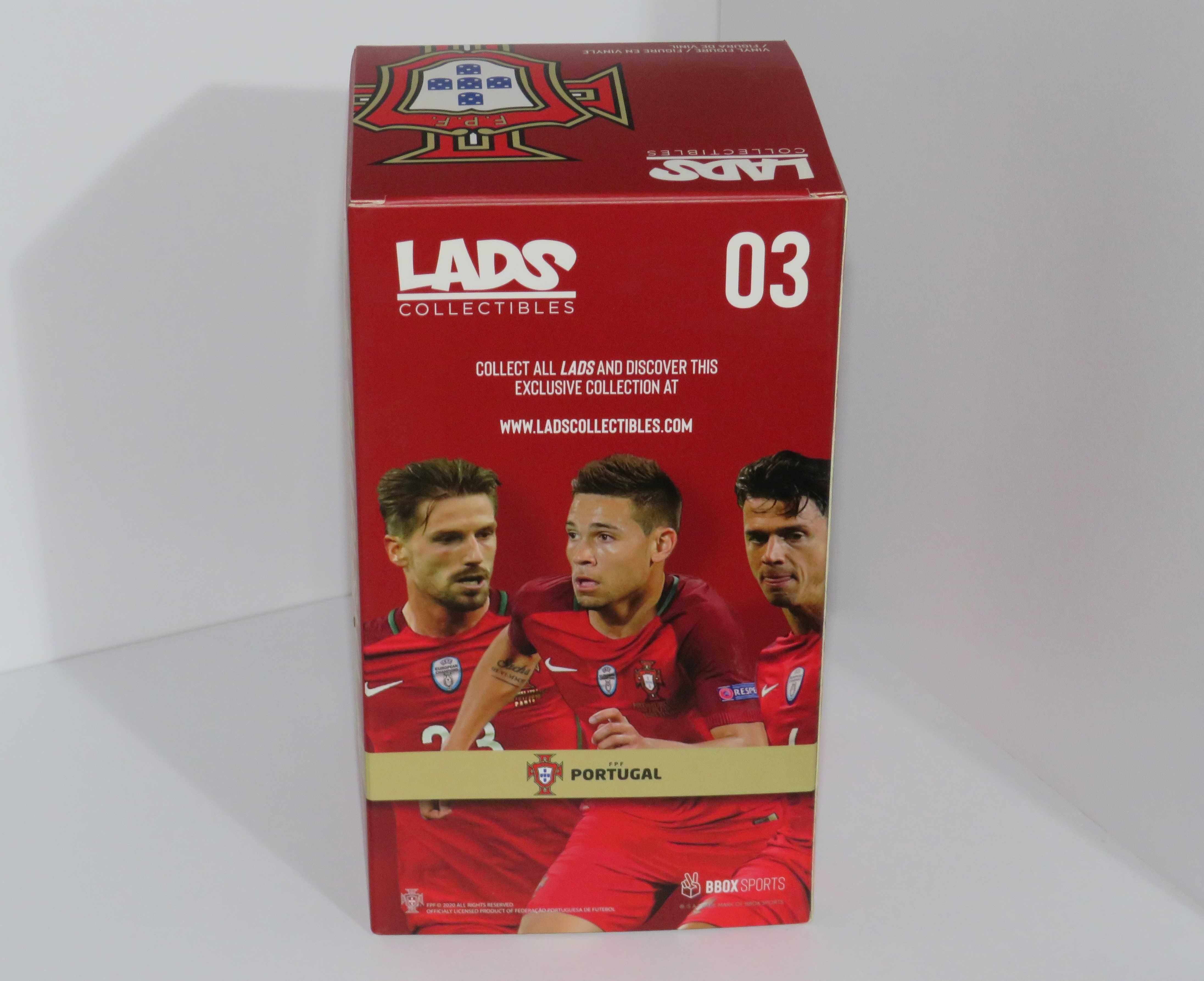 Figura R.Quaresma 03, Europeu 2016 Lads Collectibles Novo/Selado