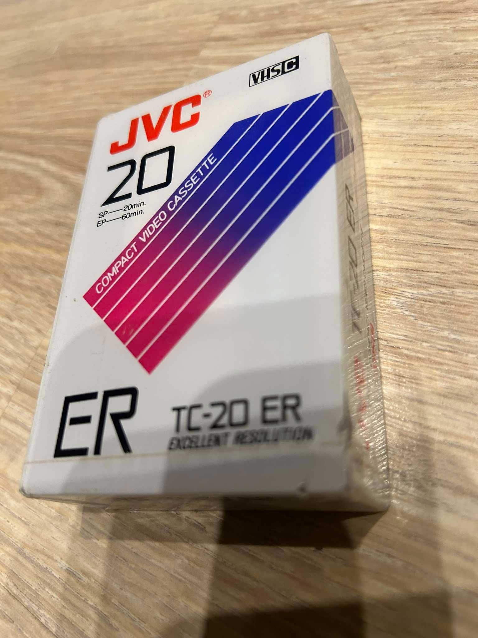 Kaseta JVC VHS C - Nowa
