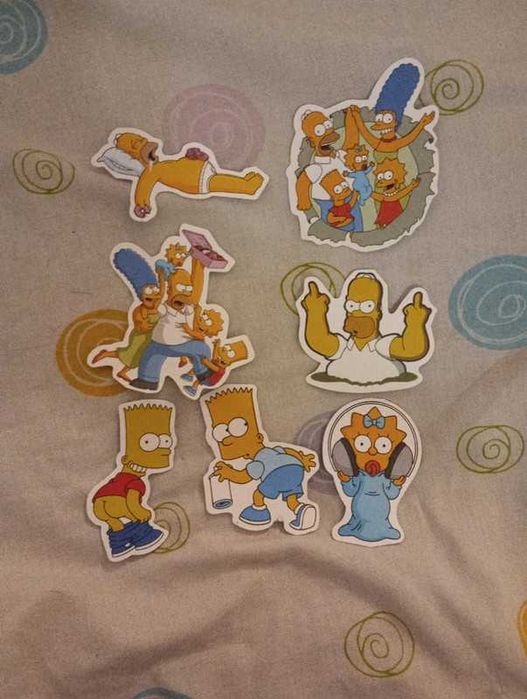 Simpsons Stickers
