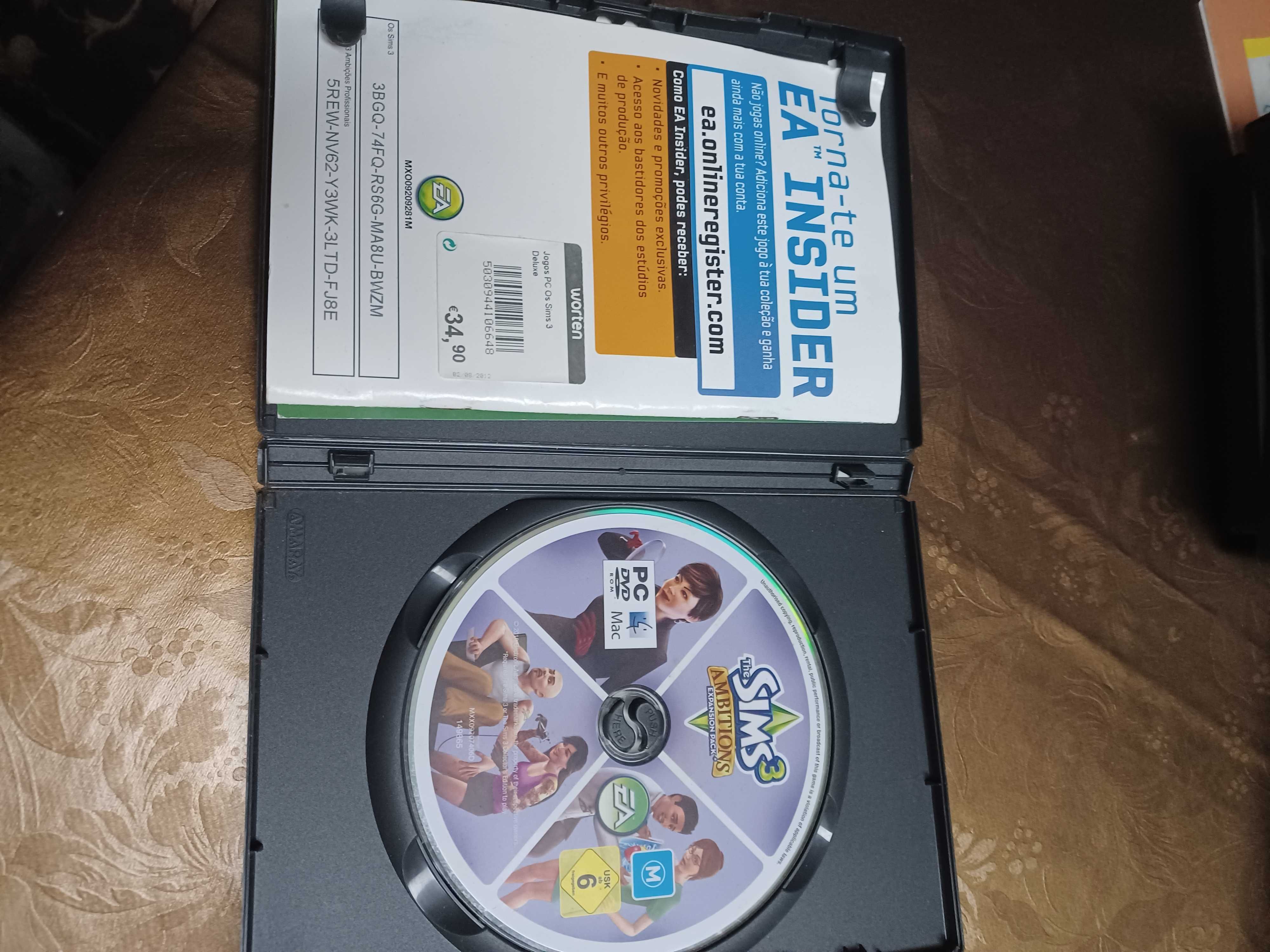 Jogos para PC - DVD -  Os SIMS 3 - Vários