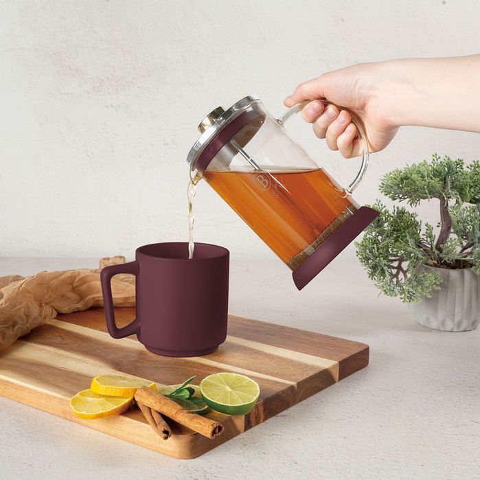 Zaparzacz Tłokowy Do Kawy Herbaty 600Ml Berlinger Haus Leonardo