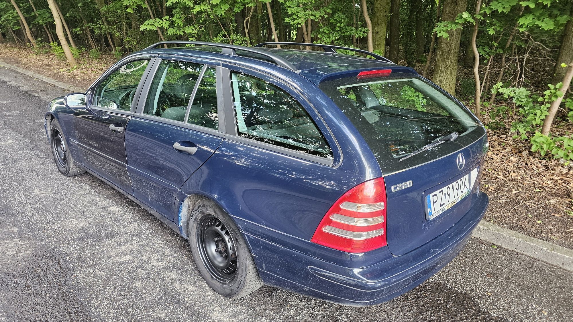Mercedes C220D C220 diesel automat hak kombi sprawna klimatyzacja
